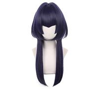 HBYLEE - Peluca de cosplay de anime para peluca Candace, peluca larga morada de pelo sintético, disfraz de Halloween, para fiestas, carnaval, Navidad [color: morado]