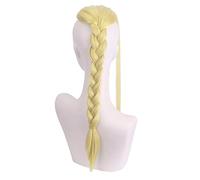 HBYLEE - Peluca de cosplay para Draken Ryuguuji Ken Anime Light Yellow Braid Wig Halloween Carnival Party Role Play Wig[color: amarillo]