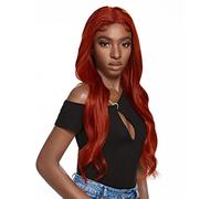 HBYLEE Peluca de pelo humano recto para mujer, 13 x 4, color amarillo/tamaños: 55,8 cm, 150 densidad, 13 x 4