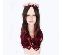 HBYLEE - Peluca larga y sexy de Lolita de moda, disfraz de Cosplay, pelo sintético, disfraz de Halloween, fiesta de ombre, pelucas para mujeres 113[color: 113]