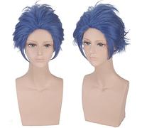 HBYLEE Peluca para Carnaval Vida Nocturna CluI Party Dress Up Peluca Cos Wig Violet Evergarden Viorette Pelo Largo Recto Hawkins Bulub Gambili Color: Gilbert Buggambilia Pl-280 [Color]