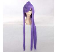 HBYLEE Peluca recta extra larga púrpura Vocaloid Gackpoid Kamui Gakupo Bleach Senbonzakura TouHou Project Watatsuki No Yorihime para la fiesta de Halloween Cosplay pelucas (INWEG)[Color:según plan]