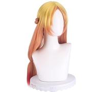 HBYLEE -Role Play Wig For Anime Isekai Ojisan Uncle From Another World Tsundere Elf Cosplay Wig Elga Long Hair [Color:-]