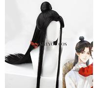 HBYLEE Tian Guan Ci Fu Xie Lian Hua Cheng Cosplay Peluca Manga Heaven Bendición Oficial Cosplay Pelucas de Pelo + Peluca (Color: Xie Lian A, Tamaño: Talla única)[Color:Xie Lian A]