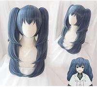 HBYLEE Tokyo Ghoul Saiko Yonebayashi Cosplay Wigs Long Wavy Synthetic Hair Perucas Cosplay Wig+wig Cap [Color:según plan]