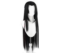 HBYLEE Wig Anime Cosplay Anime Tian Guan Ci Fu Cosplay Hua Cheng Peluca Trenzada Negro Largo Pelo Liso Cielo Bendición Oficial Estilo Antiguo Chino [Color:según el plan]