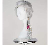 HBYLEE - Wig Anime Cosplay Halloween Snow Queen Froze Women Queen Elsa Blonde Wig with Snow Hairpins Princess Anna Role Play Braid Hair Wig ELSA Costumes One Size Anna [Color]