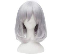 HBYLEE Wig Anime Cosplay Howl's Moving Castle Sophie Hatter 32 cm Short Silver Gray Cosplay Hair Wig[Color]
