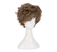 HBYLEE - Wig Anime Cosplay RPG for Phantastische Tierwesen The Crimes of Grindelwald Newt Scamander Cosplay Perücke Braunes kurzes hitzebeständiges Kunsthaar[Farbe:Braun]
