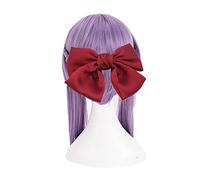 HBYLEE -Wig Anime Cosplay RPG for Seraph of The End Hiiragi Shinoa Hiragi Cosplay Pelucas Pelo Lila Claro [Color:-]