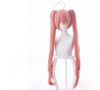 HBYLEE - Wig Anime Cosplay The Thing About Turning me into a Slime, Milim Double Ponytail Cosplay Anime Wig[Color:-]