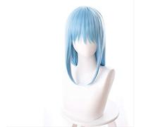 HBYLEE - Wig Anime Cosplay This Whole Thing About My Reincarnation As Slym Limlu Light Blue Cospaly Wig [Color:blue]