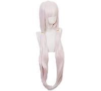 HBYLEE -Wig for cosplay Anime Coser Wig Nekopara Cosplay Women's Pink Long Bang Straight Wig for Halloween