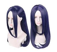 HBYLEE - Wig for cosplay Anime Cosplay Wig, Golden Kamuy Asirpa Wig, Purple Long Wig, with Free Wig Cap, for Parties, Everyday Wear, Halloween Wig, Cosplay