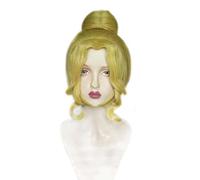 HBYLEE - Wig for cosplay Anime Cosplay Wig, Identity V Female Dancer Margaretha Cell Wig, Golden Short Curly Wig, with Free Wig Cap, for Party, Everyday Life, Halloween Wig, Cosplay