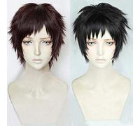 HBYLEE -Wig for cosplay Boku no Academia Kai Chisaki - Pelucas cortas y esponjosas para cosplay My Hero Academia Halloween + gorro de peluca