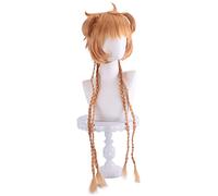 HBYLEE - Wig for cosplay Cosplay Wig for Tokyo Mew Huang Bulin Wig Golden Long Hair Anime Halloween Carnival Party Role Play Wig