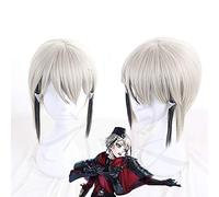 HBYLEE -Wig for cosplay Game Touken Ranbu Online Hyuga Masamune Cosplay pelo Anime juego de rol peluca + accesorios
