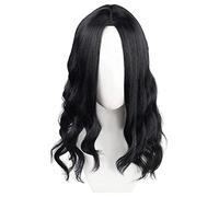 HBYLEE -Wig for cosplay Pieck Finger Cosplay Wig Anime Black Body Wave Cosplay Accessories for Women Girls with Wig Cap