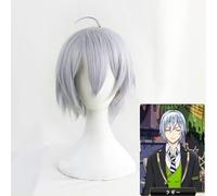 HBYLEE -Wig for cosplay Twisted-Wonderland Floyd Jade Idia Shroud Epel Felmier Lilia Vanrouge Ace Trappola Riddle Rosehearts Cater Diamant Cosplay pelucas plata