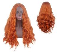 HBYLEE -Wig for cosplay Wig for Perfect for everyday parties Mid-Point Corn Perm Wig Universal Multi-Color Small Curly Hair Wig Color:Zb80001-3