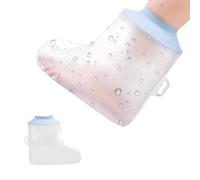 HBYMYDA Funda Impermeable para el Tobillo para la Ducha Reutilizable Cubierta Impermeable para la Ducha Protector Escayola Pie para Vendaje Cirugía Cuidado