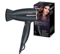 HC 25 de Beurer secador de viaje plegable con función de iones, potente secador de pelo, para un cabello suave y liso, para viajes, 1600 vatios, adaptación de tensión universal 110-120/220-240 V