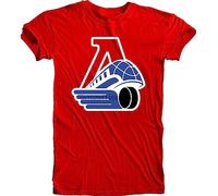 HC Lokomotiv Yaroslavl KHL Russian Professional Hockey Red T-Tshirts Camisetas y Tops New Russia(X-Large)