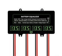 HC01 HC02 - Equilibrador de voltaje de batería de 24 V y 48 V con interruptor táctil para 2S/4S para baterías ácidas LiFePO4 NiMH, ecualizador de paquete conectado serie para En(HC02-SW)