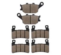 hcaioz Pastillas de freno delanteras y traseras for motocicleta compatibles con H RVT1000R VTR1000 CB1300 CB1100 CRB954RR CBR929RR Fireblade CBR900RR CBR600RR CBR600F xzc.