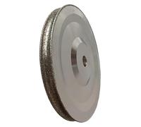 hcaioz Rueda de diamante for dar forma a bolas, 6 pulgadas, 16 agujeros, arco semicircular, pulsera, borde cóncavo, rueda 158 mm lok.(22mm)