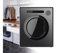 HCAUYNN Secadora De Ropa PortáTil De 4 Kg, Secadora EléCtrica, Secadora Compacta para LavanderíA En Apartamentos Black