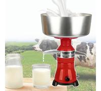 HCAUYNN Separador de Crema de Leche, Separador Centrífugo de Crema 100L/h con Capacidad de Bol de 5L, Espumadera de Leche de Acero Inoxidable 11000 RPM, para Granja Lechera Familiar
