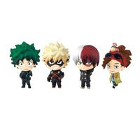 Hcenxan MHA Midoriya Izuku 5PCS Figura de Anime Figura de PVC Dormitorio Escritorio Lindos Adornos Modelo Lindos Juguetes Coleccionables, Regalos de Cumpleaños para Amigos