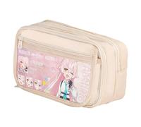 Hcenxan Misono Mika Federmäppchen Anime Print Pencil Box Estuche para lápices Hayase Yūka/Shirasu Azusa/Kasumizawa Miyu Federmäppchen, Typ21, 21*8*13cm