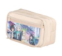 Hcenxan Misono Mika Federmäppchen Anime Print Pencil Box Estuche para lápices Hayase Yūka/Shirasu Azusa/Kasumizawa Miyu Federmäppchen, Typ13, 21*8*13cm