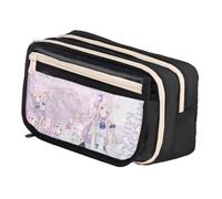 Hcenxan Misono Mika Federmäppchen Anime Print Pencil Box Estuche para lápices Hayase Yūka/Shirasu Azusa/Kasumizawa Miyu Federmäppchen, Typ5, 21*8*13cm