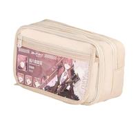 Hcenxan Misono Mika Federmäppchen Anime Print Pencil Box Estuche para lápices Hayase Yūka/Shirasu Azusa/Kasumizawa Miyu Federmäppchen, Typ15, 21*8*13cm