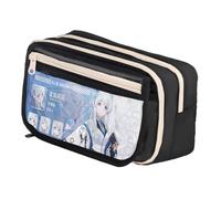 Hcenxan Misono Mika Federmäppchen Anime Print Pencil Box Estuche para lápices Hayase Yūka/Shirasu Azusa/Kasumizawa Miyu Federmäppchen, Typ4, 21*8*13cm