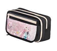 Hcenxan Misono Mika Federmäppchen Anime Print Pencil Box Estuche para lápices Hayase Yūka/Shirasu Azusa/Kasumizawa Miyu Federmäppchen, Typ9, 21*8*13cm