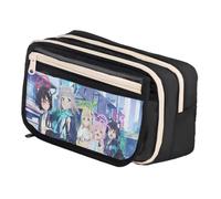 Hcenxan Misono Mika Federmäppchen Anime Print Pencil Box Estuche para lápices Hayase Yūka/Shirasu Azusa/Kasumizawa Miyu Federmäppchen, Tipo 1, 21*8*13cm