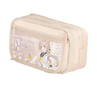 Hcenxan Misono Mika Federmäppchen Anime Print Pencil Box Estuche para lápices Hayase Yūka/Shirasu Azusa/Kasumizawa Miyu Federmäppchen, Tipo 19, 21*8*13cm