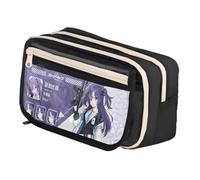 Hcenxan Misono Mika Federmäppchen Anime Print Pencil Box Estuche para lápices Hayase Yūka/Shirasu Azusa/Kasumizawa Miyu Federmäppchen, Typ10, 21*8*13cm