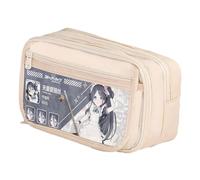 Hcenxan Misono Mika Federmäppchen Anime Print Pencil Box Estuche para lápices Hayase Yūka/Shirasu Azusa/Kasumizawa Miyu Federmäppchen, Typ24, 21*8*13cm
