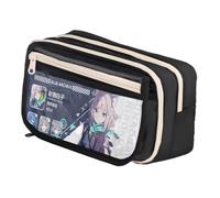 Hcenxan Misono Mika Federmäppchen Anime Print Pencil Box Estuche para lápices Hayase Yūka/Shirasu Azusa/Kasumizawa Miyu Federmäppchen, Tipo 11, 21*8*13cm