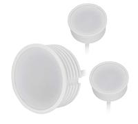 HCFEI 3x LED Bombilla 5W para Foco Empotrable, ultra plano ø50x22mm, 230V, Blanco cálido 3000K, 425lm, 120° Regulable, Reemplaza la Bombilla GU10 MR16, LED Modulo