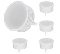 HCFEI 5x LED Bombilla 5W para Foco Empotrable, ultra plano ø50x22mm, 230V, blanco neutro 4000K, 425lm, Regulable, Reemplaza la Bombilla GU10 MR16, LED Modulo