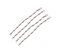 HCGX Cable Adaptador for servo RC (4 Unidades), convertidor Macho/Hembra de 1,5 mm a Enchufe, Cable 3 100 for Receptor Coche Deriva(Type A)