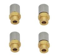 HCGX Conector de Soldadura Boquilla for Cobre 3 mm, Aceite Metal for excavadoras y Sistemas hidráulicos RC 1/14(4 PCS)
