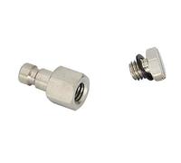 HCGX Conector hidráulico metálico RC for Escala 1/14 y volquete, Adaptador de Acoplamiento rápido for Sistemas hidráulicos, Piezas Coche